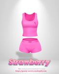 Strawberry Two Piece Set