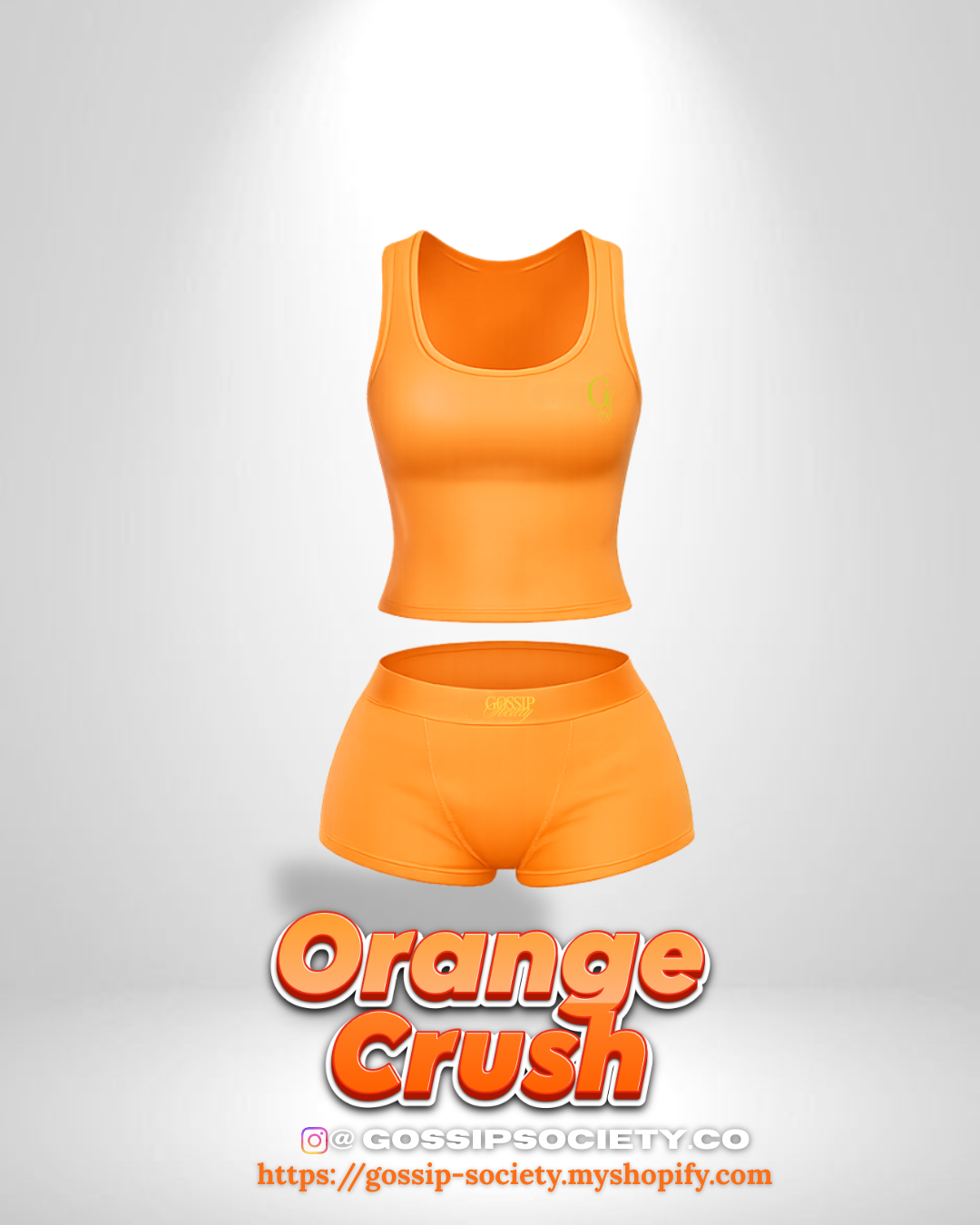 Orange Crush Two Piece Set