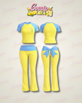 Short Sleeve Blue Raspberry Lemonade Set