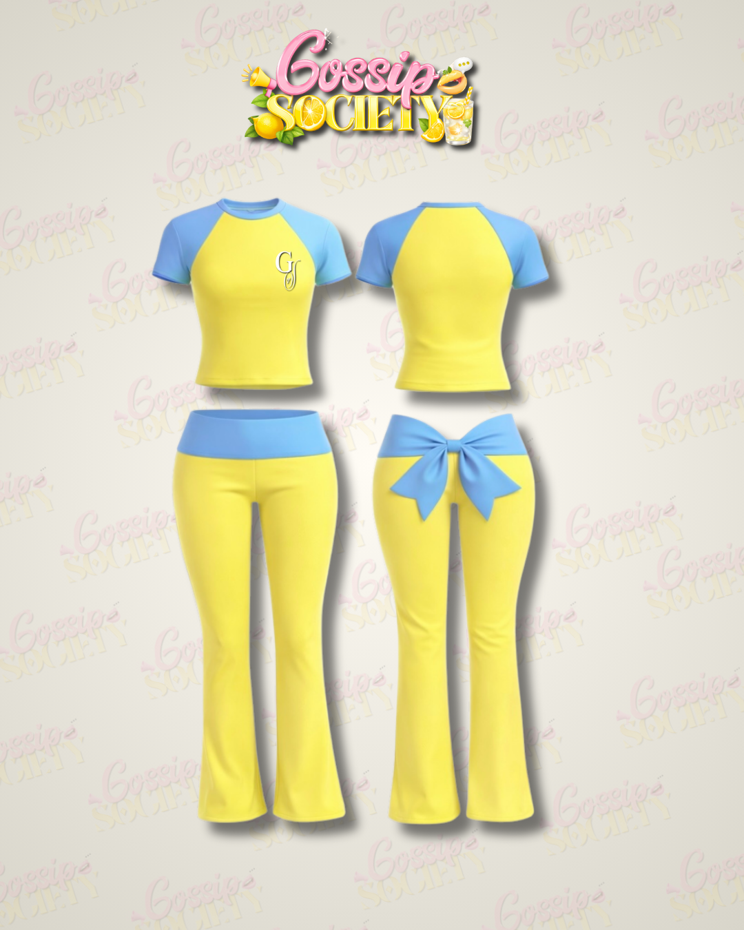 Short Sleeve Blue Raspberry Lemonade Set